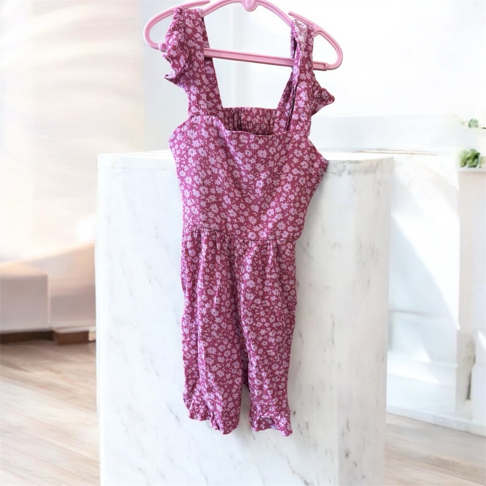 Colorful Planet Girls Floral Romper